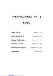 Denon DJ SM50 Benutzerhandbuch