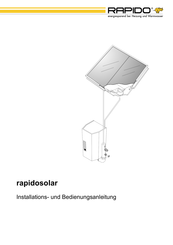 Rapido Rapidosolar Installations- Und Bedienungsanleitung