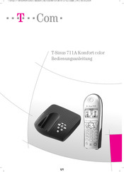 T-Mobile T-Sinus 711A Komfort Bedienungsanleitung