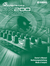Yamaha loop factory DX200 Bedienungsanleitung