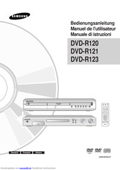 Samsung DVD-R123 Bedienungsanleitung