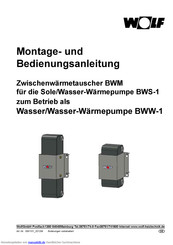 Wolf BWM-L Montage- Und Bedienungsanleitung