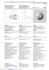 BEGA 8912 Gebrauchsanweisung