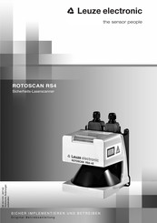 Leuze rotoscan rs4 Handbuch
