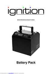 Ignition Battery Pack Bedienungsanleitung