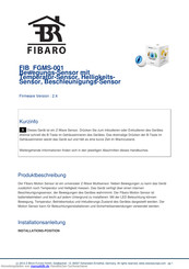 FIBARO FGMS-001 Bedienungsanleitung