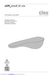 Clou CL/09.00014 Montageanweisungen