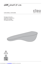 Clou CL/09.00004 Montageanweisungen