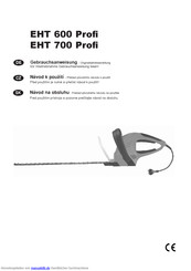 Mogatec EHT 600 Profi Gebrauchsanweisung