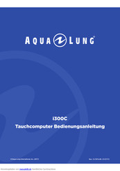 Aqua Lung i300C Bedienungsanleitung