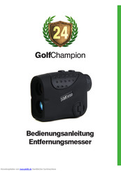 24-Golfchampion Mini Bedienungsanleitung