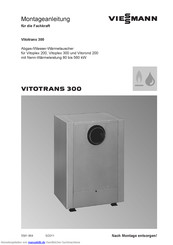 Viessmann Vitotrans 300 Montageanleitung
