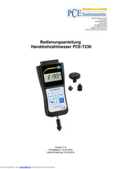 Pce Instruments PCE-T236 Bedienungsanleitung