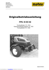 matev FPS- KI EX 50 Originalbetriebsanleitung