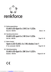 Renkforce EL603 Bedienungsanleitung