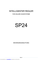 Weixelbaumer SP24 Bedienungsanleitung