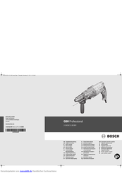 Bosch GBH Professional Originalbetriebsanleitung
