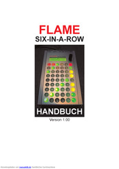 FLAME Six-In-A-Row Handbuch