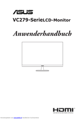 Asus VC279-Serie Anwenderhandbuch