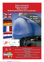 Numatic TT 3035S Bedienerhandbuch