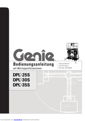 Genie DPL-25S Bedienungsanleitung