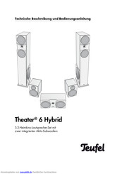 Teufel Theater 6 Hybrid Bedienungsanleitung