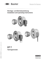 Baumer GT 7 Montage & Betriebsanleitung
