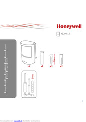 Honeywell HS3PIR1X Handbuch