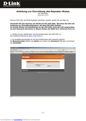 D-Link DIR-506L Anleitung