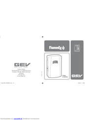 GEV FlammEx FMW 3552 Handbuch