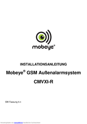 Mobeye CMVXI-R Installationsanleitung