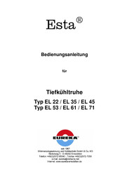 Eureka Esta EL 71 Bedienungsanleitung