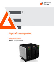 Advanced Energy Thyro-A 1A 1000 HF Benutzerhandbuch