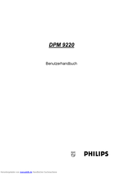 Philips DPM 9220 Benutzerhandbuch