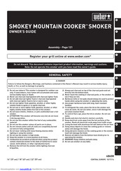 Weber SMOKEY MOUNTAIN COOKER Benutzerhandbuch