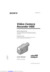 Sony CCD-TR555E Anleitung