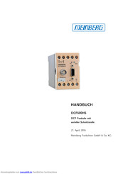 Meinberg DCF600HS Handbuch