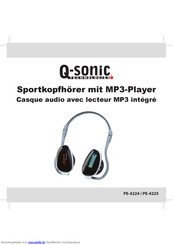 Q-Sonic PE-4225 Anleitung