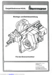 Herrmann HG 50 Serie Montageanleitung