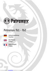 Petromax fb2 Gebrauchsanweisung