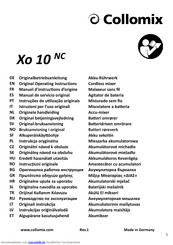 Collomix Xo 10 NC Originalbetriebsanleitung