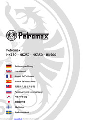 Petromax HK250 Bedienungsanleitung