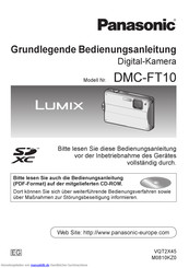 Panasonic lumix DMC-FT10 Grundlegende Bedienungsanleitung