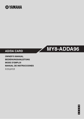 Yamaha MY8-ADDA96 Bedienungsanleitung