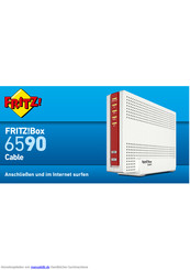 Fritz!Box 6590 Cable Kurzanleitung