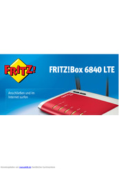 Fritz!Box 6840 LTE Kurzanleitung