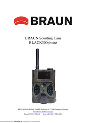 Braun BLACK300phone Bedienungsanleitung