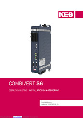 KEB COMBIVERT S6 Gebrauchsanleitung