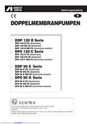 Anest Iwata DDP 120 B Serie Bedienungsanleitung