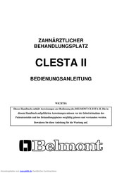 BELMONT CLESTA II Bedienungsanleitung